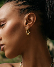 Edblad Spiral Hoops | Gold