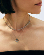 Edblad Mini Spiral Necklace | Steel