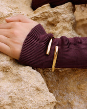 Edblad Sweep Bangle | Gold