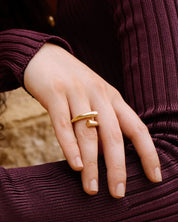 Edblad Sweep Ring | Gold