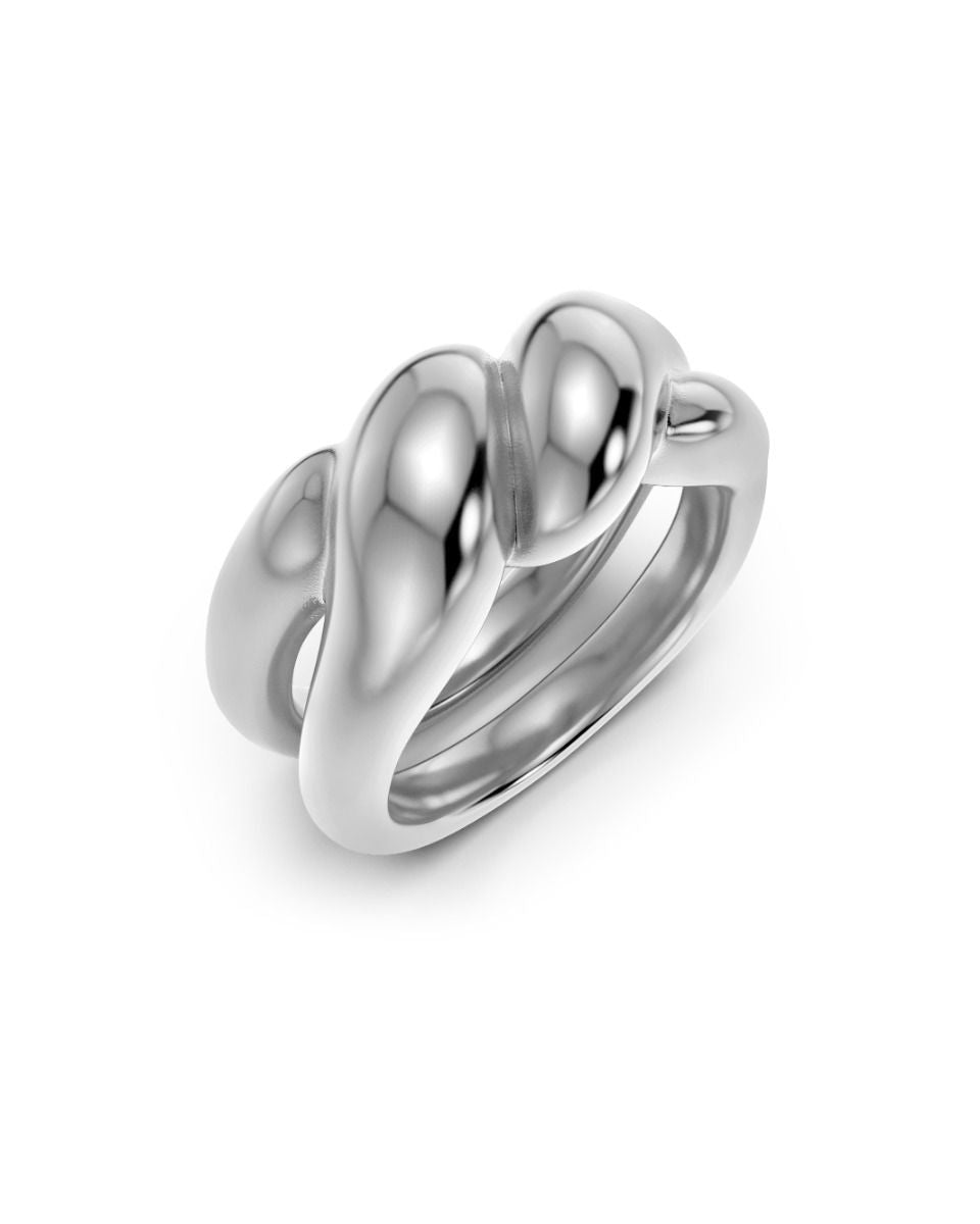 Edblad Twist Ring | Steel