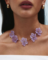 Edblad Wildflower Necklace | Gold Pink
