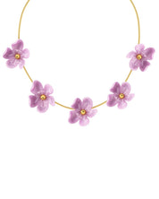 Edblad Wildflower Necklace | Gold Pink
