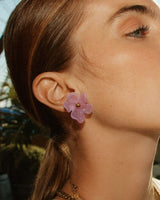 Edblad Wildflower Studs | Gold Pink