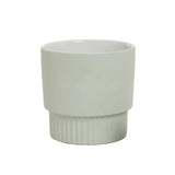 Flower Systems Edgar Planter Fluted Base - Grey