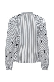 Karen By Simonsen Egoni Shirt | Ombre Blue Stripe