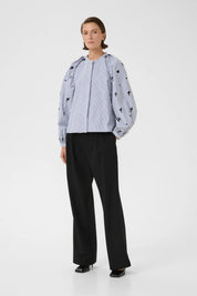 Karen By Simonsen Egoni Shirt | Ombre Blue Stripe