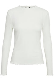 Karen By Simonsen Candace Long Sleeve Tee | Egret