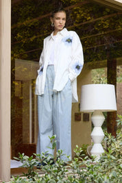 Elk Hanning Pant | Light Wash