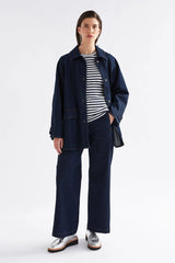 Elk Myles Denim Jacket | Dark Blue Wash