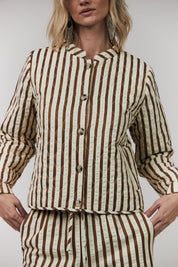 Lollys Laundry Emilia Jacket | Dark Mocha