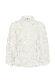 Karen By Simonsen Ena Frosty Blouse | White