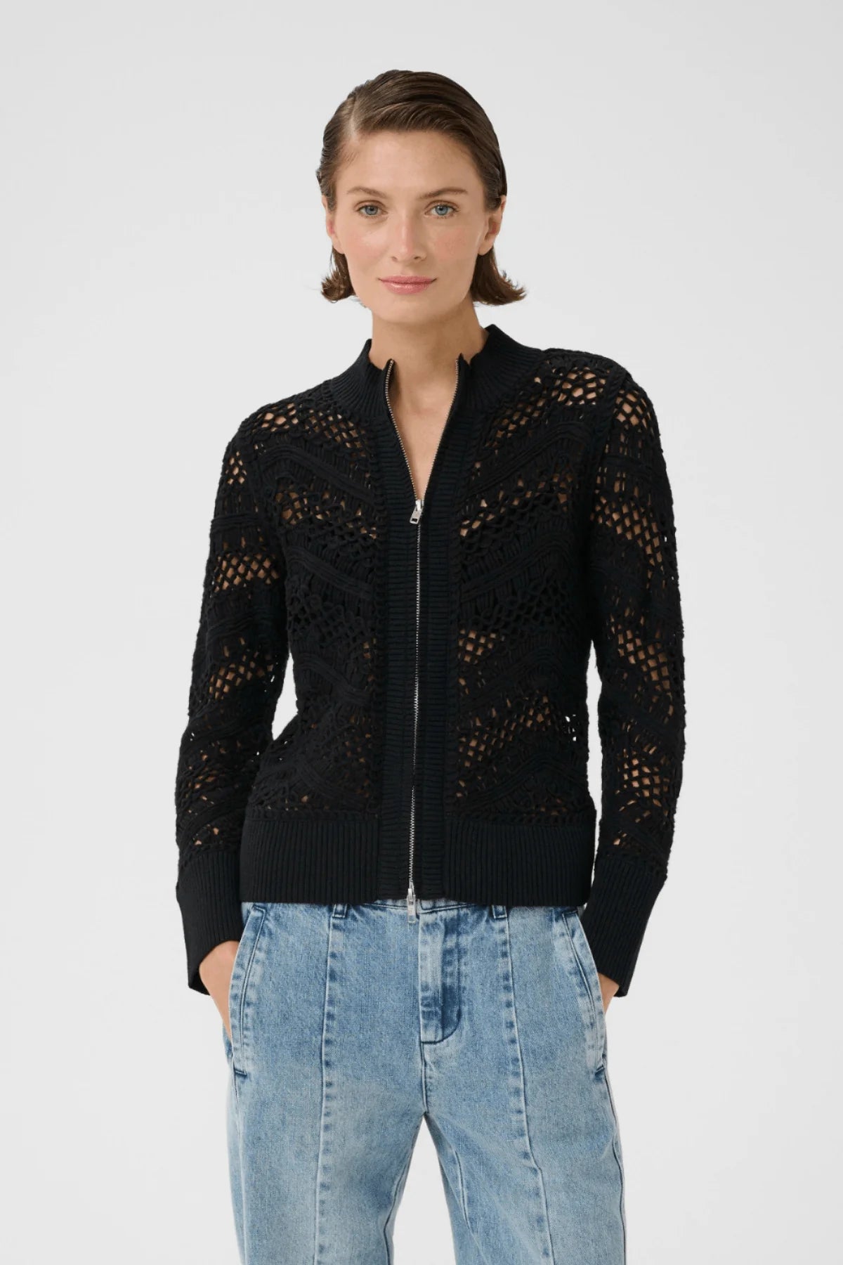 Karen By Simonsen Eudora Cardigan | Black