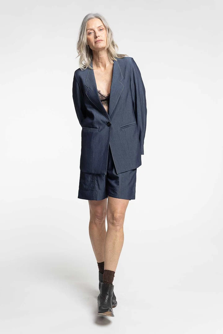 New Lands Dusk Blazer | Indigo