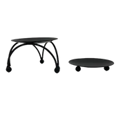 Capulet Tealight Holder Stand Small Black
