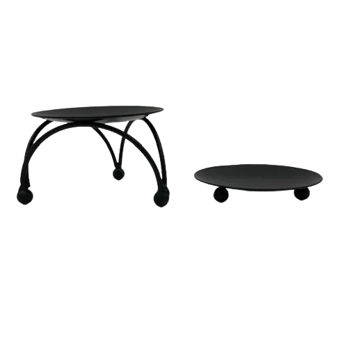 Capulet Tealight Holder Stand Small Black