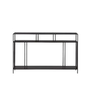 Capulet Lorenzo Metal Console Shelf | Black