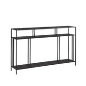 Capulet Lorenzo Metal Console Shelf | Black