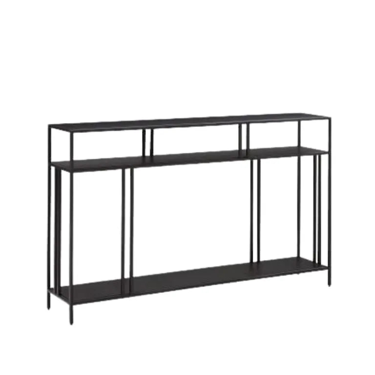 Capulet Lorenzo Metal Console Shelf | Black