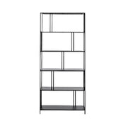 Capulet Lorenzo Metal Book Shelf | Black