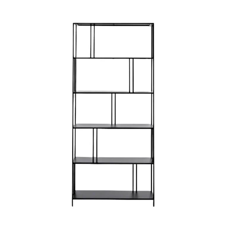Capulet Lorenzo Metal Book Shelf | Black