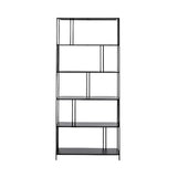 Capulet Lorenzo Metal Book Shelf | Black