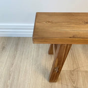 Reclaimed Wood Medium Bench | Natural