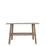 Capulet Reclaimed Wood Console Table | Alabaster