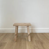 Capulet Reclaimed Wood Small Bench | Natural