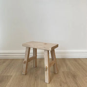 Capulet Reclaimed Wood Small Bench | Natural