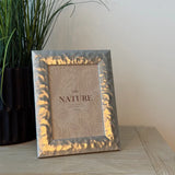 Hammered 5x7 Photo Frame | Silver
