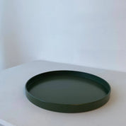 Bianca Metal Hunter Green Tray | Small