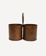 French Country Utensil Holder | Copper