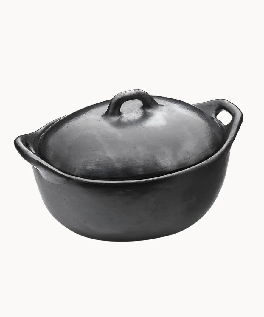 La Chamba Casserole Dish with Lid | Oval Size 4