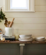 French Country Franco Charger Plate | Rustic White