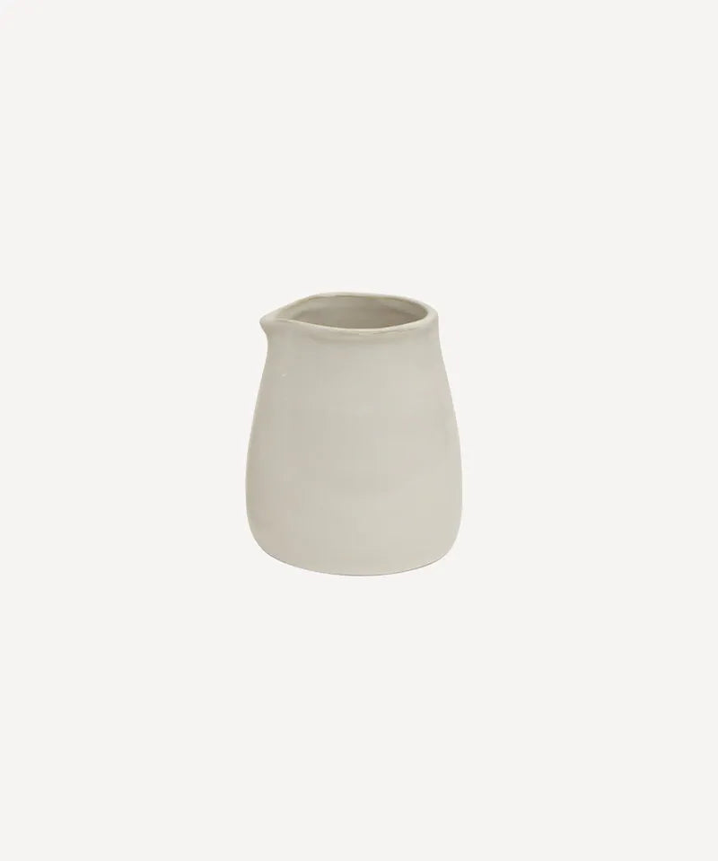 French Country Franco | Rustic White Creamer
