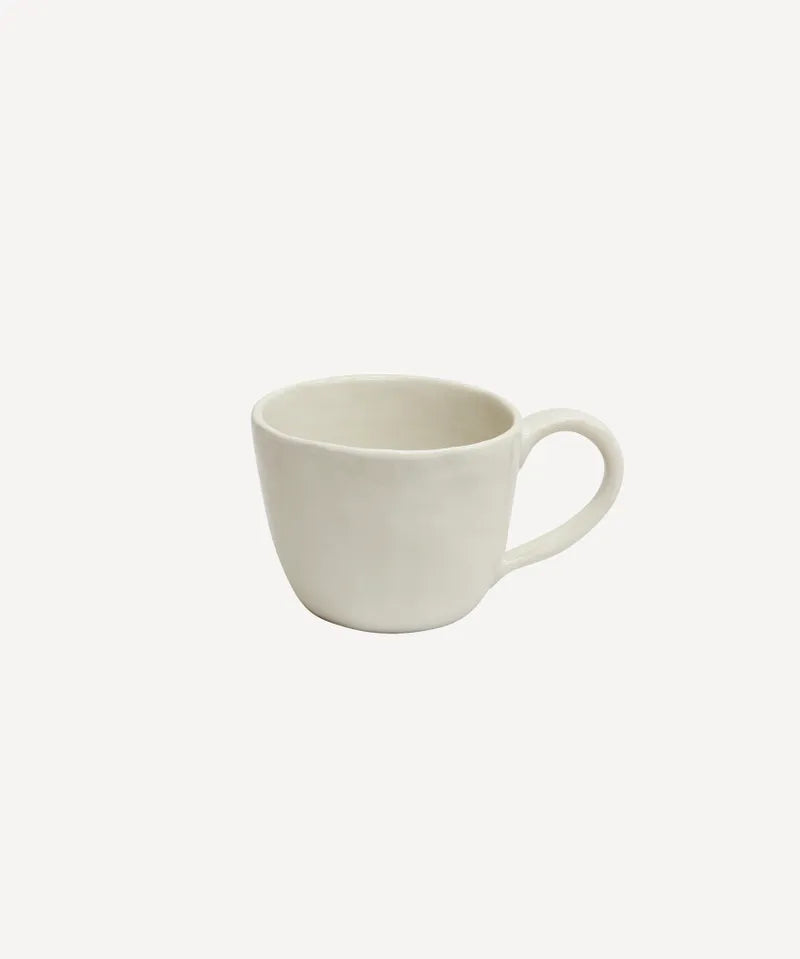 French Country Franco | Rustic White Cup