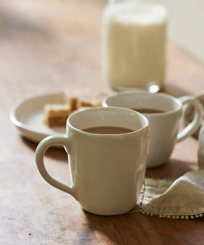 French Country Franco | Rustic White Mug