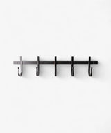 French Country Chunky Iron 5 Hook Brush | Black