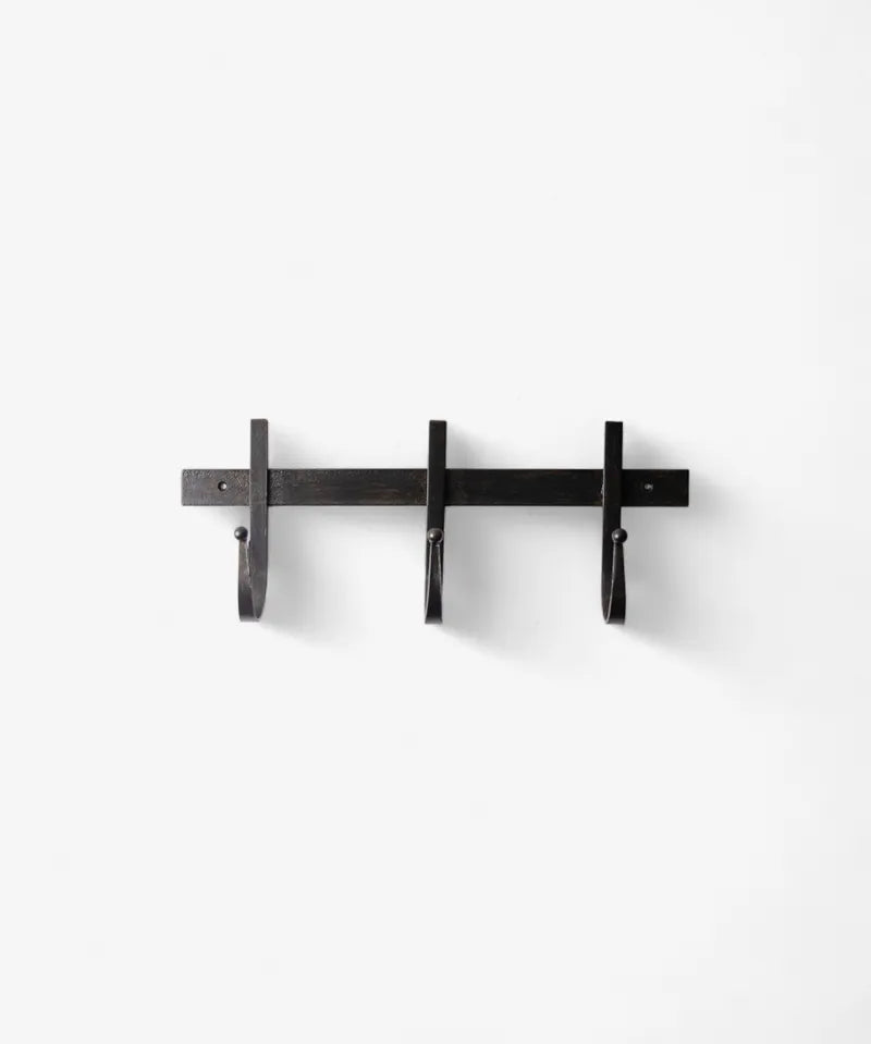 French Country Chunky Iron Hook | 3 Hook