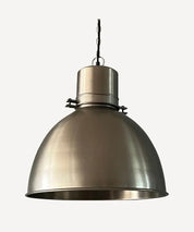French Country Industrial Pendant | Pewter