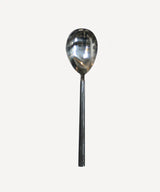 French Country Black Handle | Serving Spoon Medium