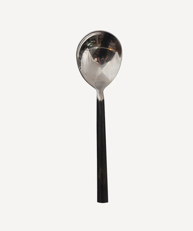French Country Black Handle | Soup Spoon