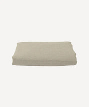 French Country Emilie Linen Fitted Sheet King | Sand
