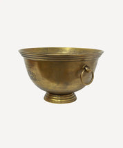 French Country Romanee Wine Bucket | Large Antique Gold