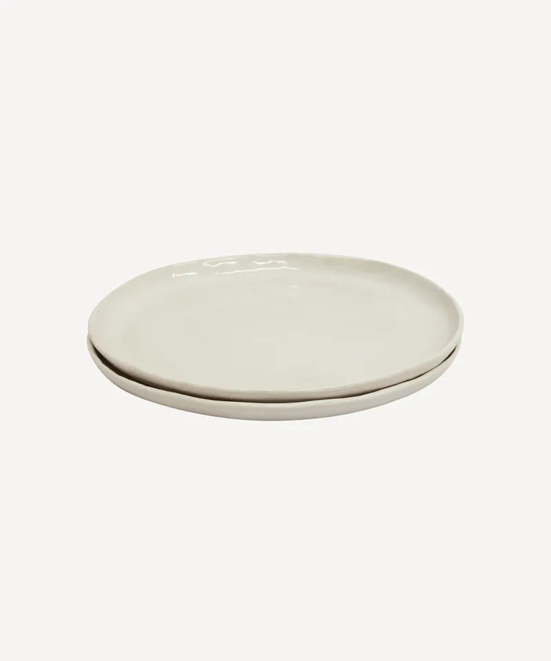 French Country Franco | White Dinner Plate