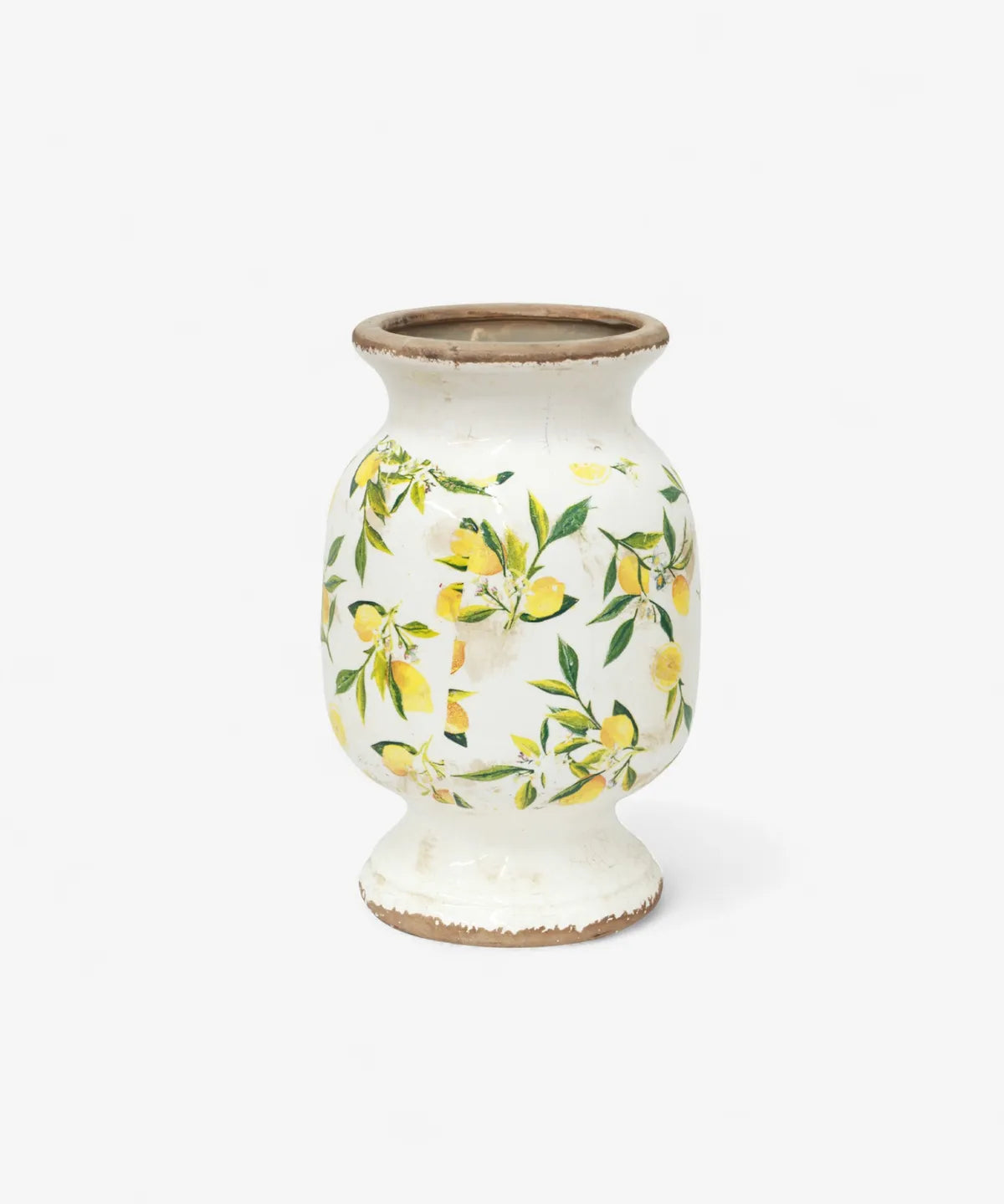 French Country Botanical Lemon Urn | 32cm