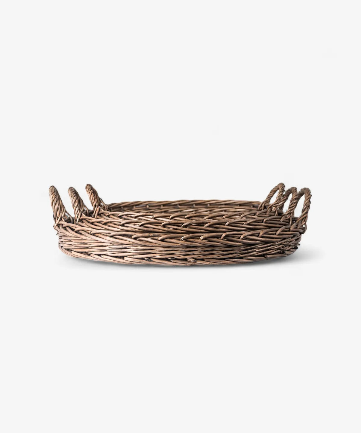 French Country Oval Wicker Trays