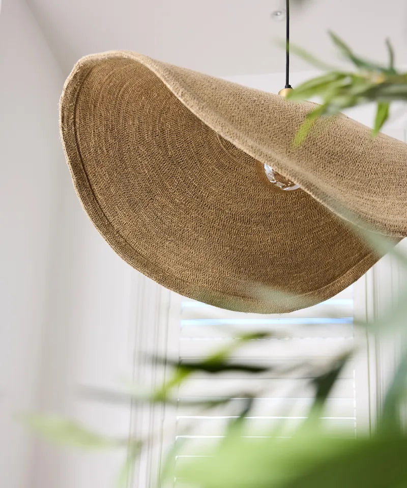 French Country Santiago Seagrass Pendant | 94cm