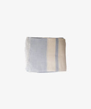 French Country Stripe Linen Tablecloth | Pale Blue Small